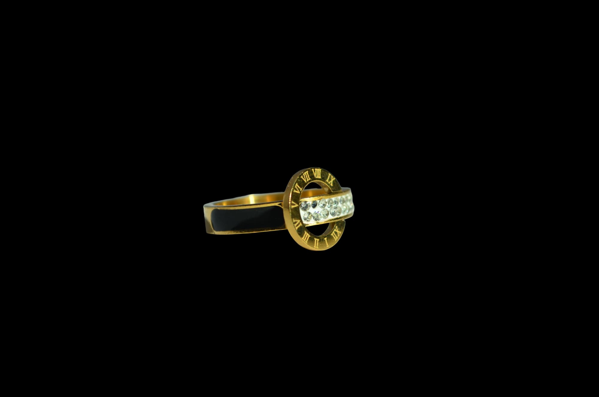 Roman Numerals Cystral Studded alternate
